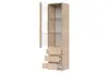 Шкаф-витрина STERN ШКВ-1 Дуб Сонома (NK) | Интернет магазин Масса Мебель