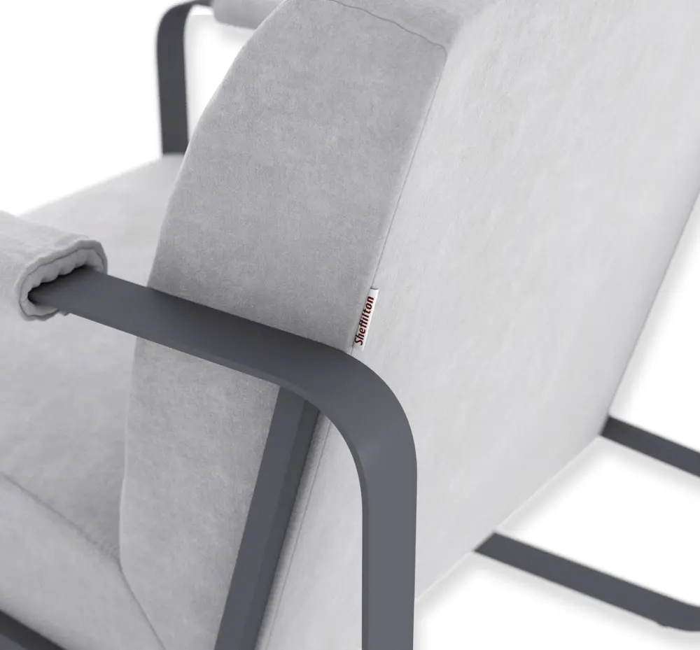 Кресло SHT-AMS1-2 серое утро/антрацит 235746 (SHF) ВЫСТАВОЧНЫЙ ОБРАЗЕЦ | Интернет магазин Масса Мебель