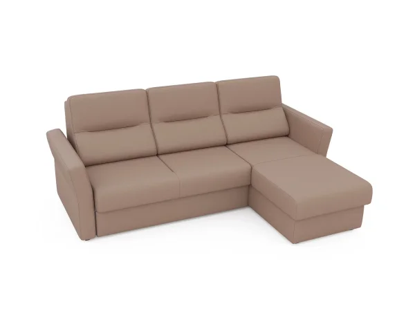 Диван угловой Палермо (Коричневый)