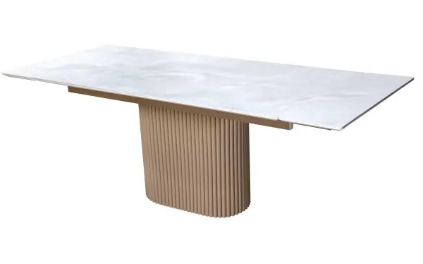 Стол обеденный раскладной Карл (Бежевый)