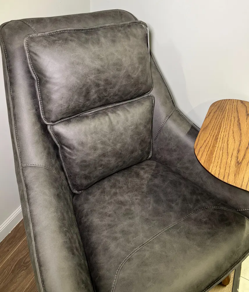 Кресло MONZA эко-замша (Турция) (Серый)