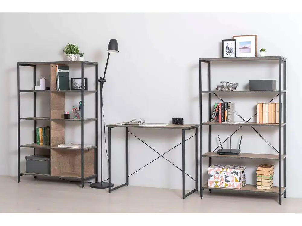 Стеллаж Трувор 13.151.01 N Гранж Песочный (Mob) | Интернет магазин Масса Мебель