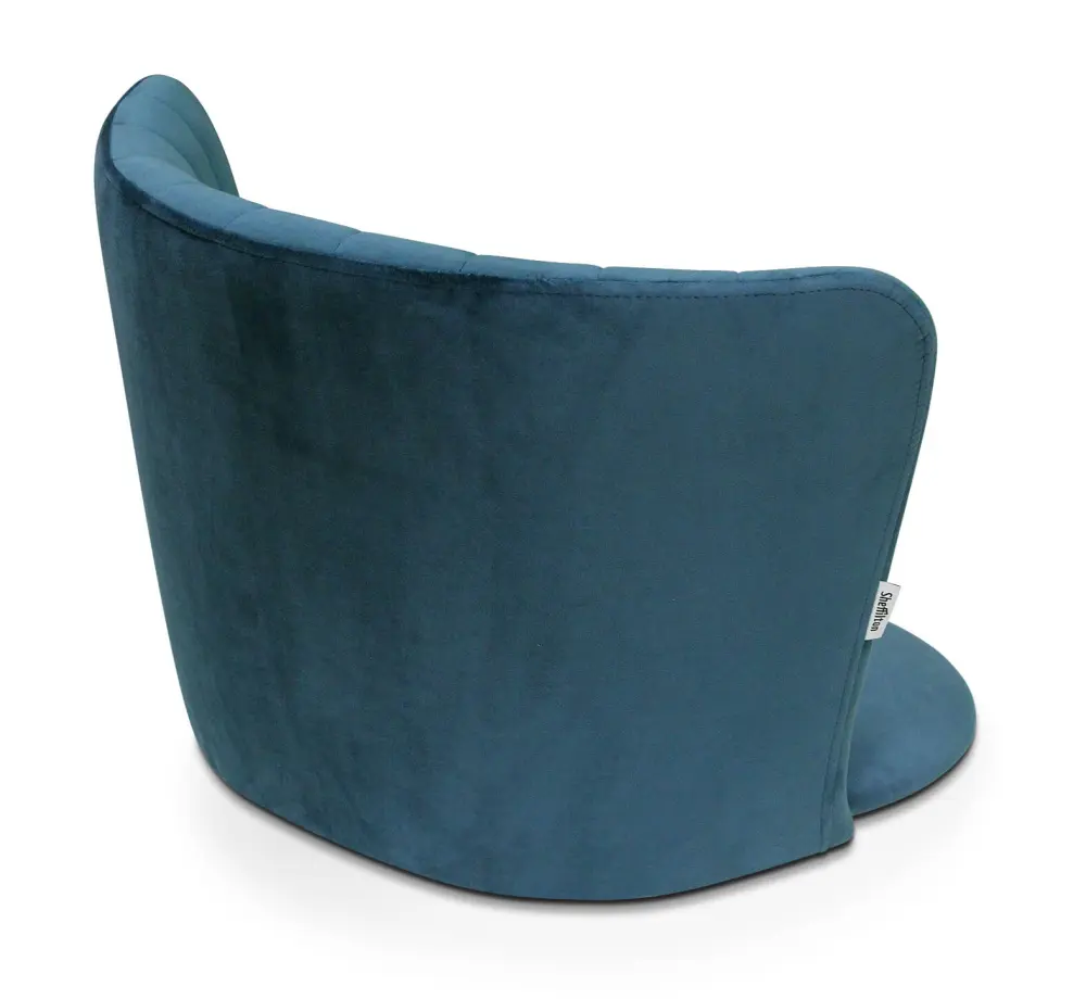 Стул мягкий SHT-ST36-1/S64 тихий океан / хром лак (SHF) | Интернет магазин Масса Мебель