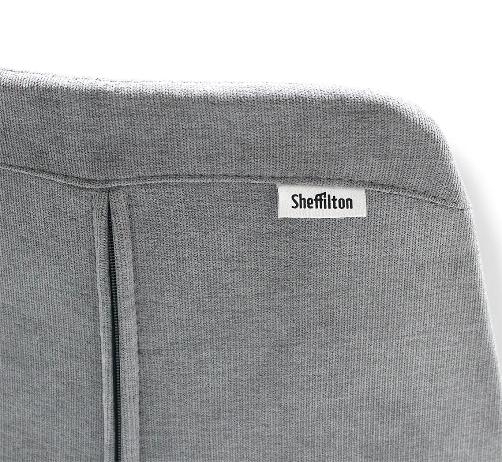 Стул мягкий SHT-ST29-С20/S37 серый туман / золото (SHF) снято | Интернет магазин Масса Мебель