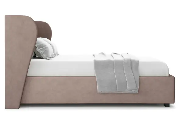 Кровать двуспальная Римини 140х200 (Светло-коричневый)