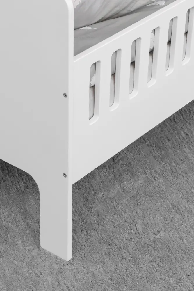 Кровать подростковая Fiora без ящиков, белый (ANT)  | Интернет магазин Масса Мебель