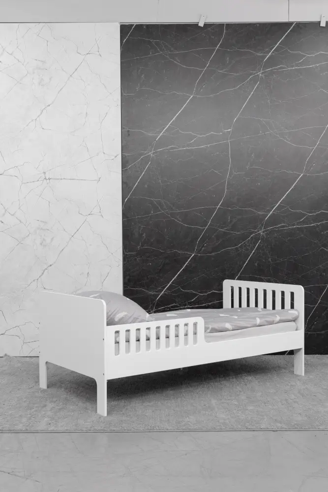 Кровать подростковая Fiora без ящиков, белый (ANT)  | Интернет магазин Масса Мебель