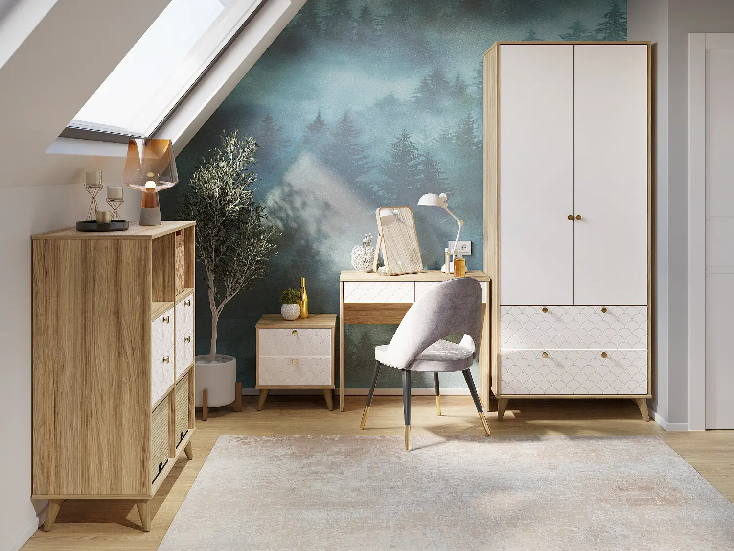 Столик туалетный Велламо (COM)