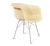 Стул SHT-ST31/S64 на металлическом каркасе бежевый / хром лак (SHF)
