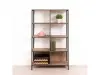 Стеллаж Трувор 13.151.02 N Гранж Песочный (Mob) | Интернет магазин Масса Мебель