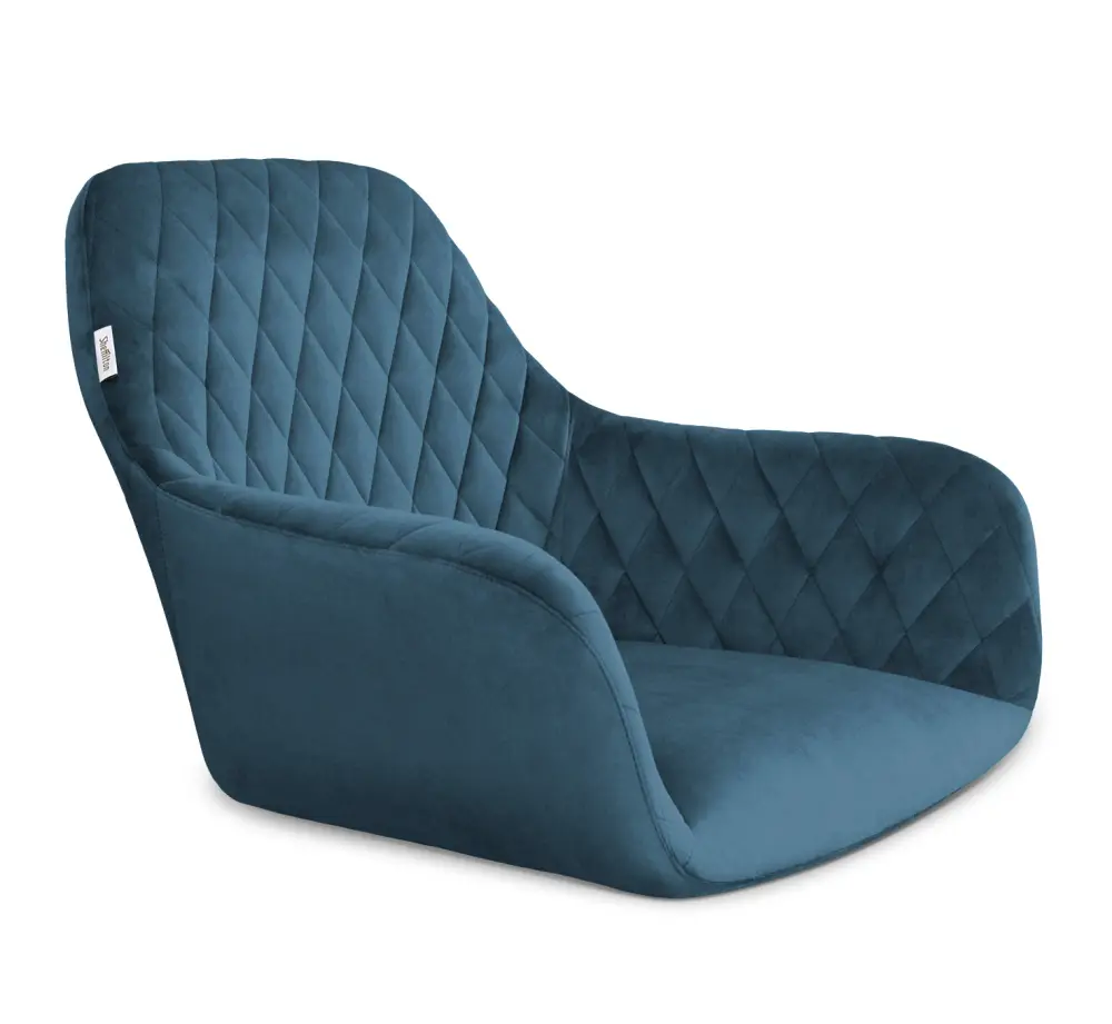 Стул мягкий SHT-ST38/S64 тихий океан / хром лак (SHF) снято | Интернет магазин Масса Мебель