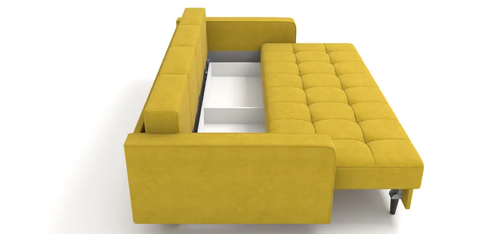 Диван прямой Орлеан пантограф еврокнижка (RIV) | Интернет магазин Масса Мебель