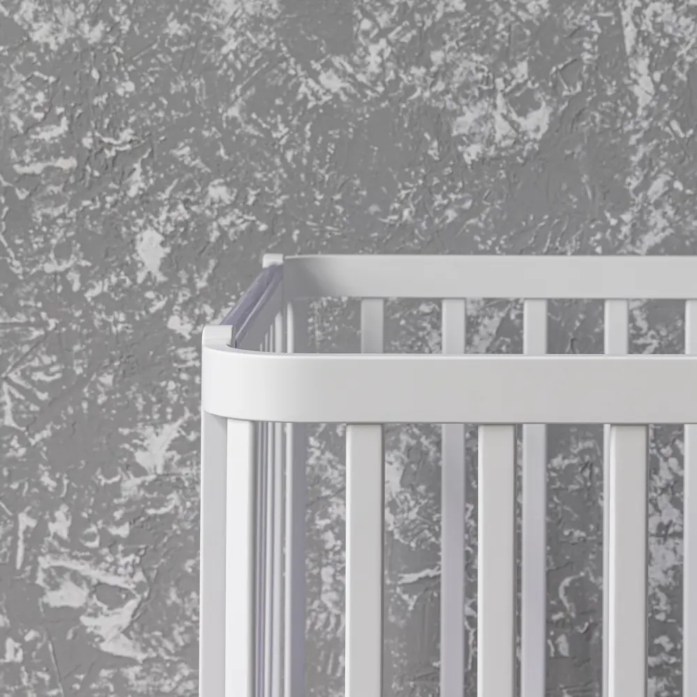 Кроватка трансформер Terra белый (ANT) | Интернет магазин Масса Мебель