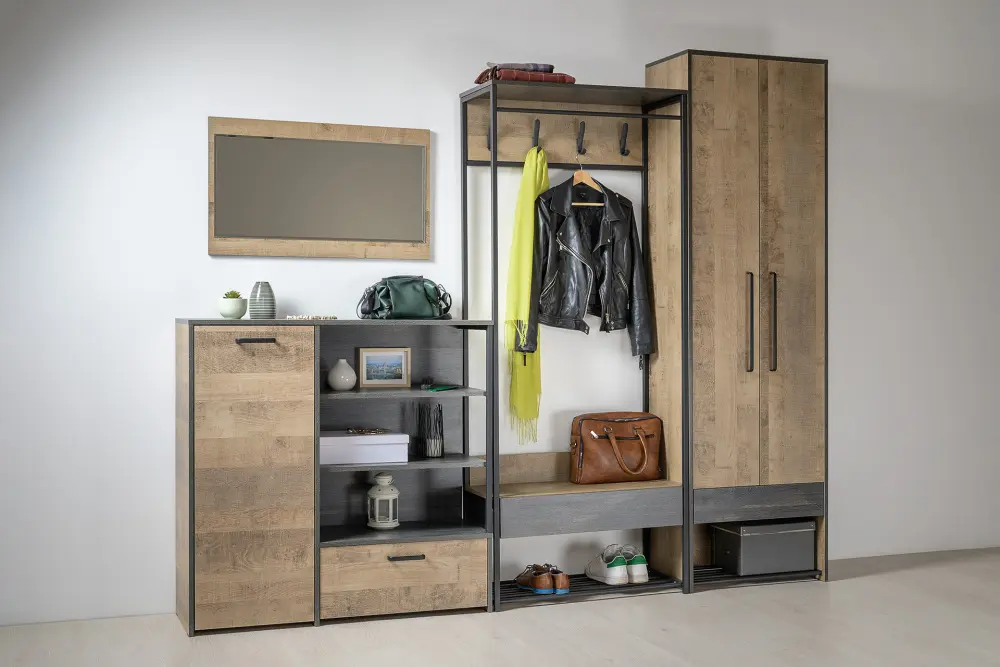 Зеркало Трувор 15.30 Дуб Гранж Песочный (Mob) | Интернет магазин Масса Мебель