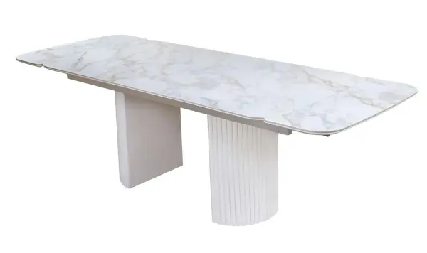 Стол обеденный раскладной Акина (Бежевый)