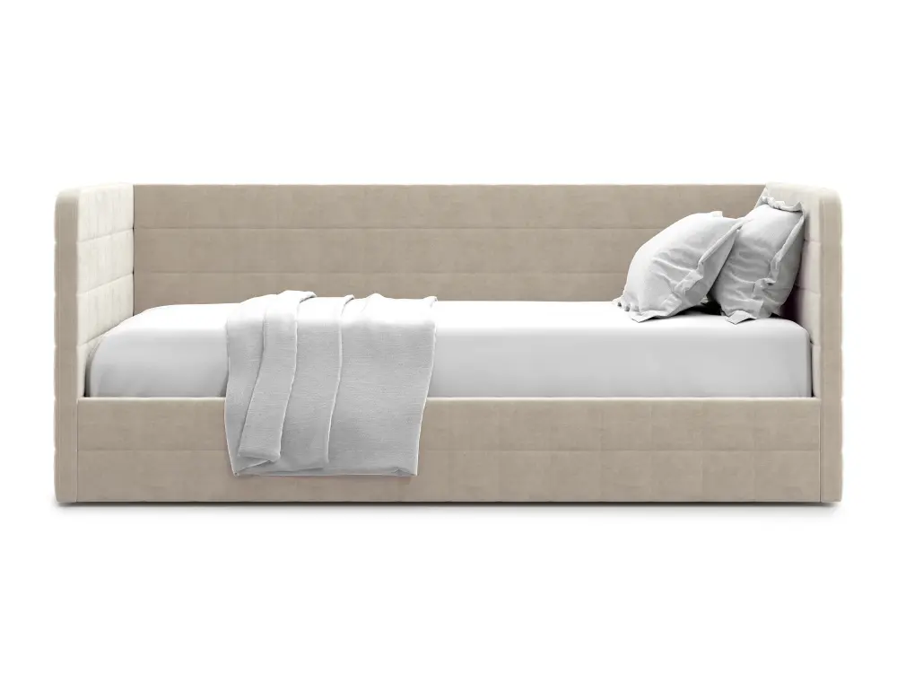 Кровать односпальная Тренто 120х200 (Бежевый)