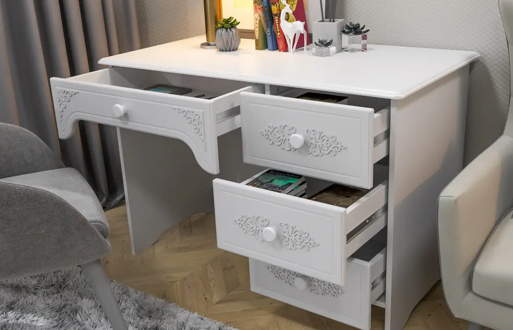 Стол письменный Ассоль правый (COM) | Интернет магазин Масса Мебель