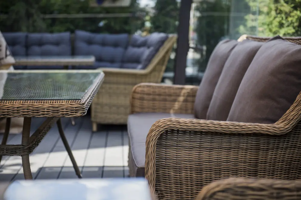 "Кортадо" обеденная группа из искусственного ротанга (sis) | Интернет магазин Масса Мебель