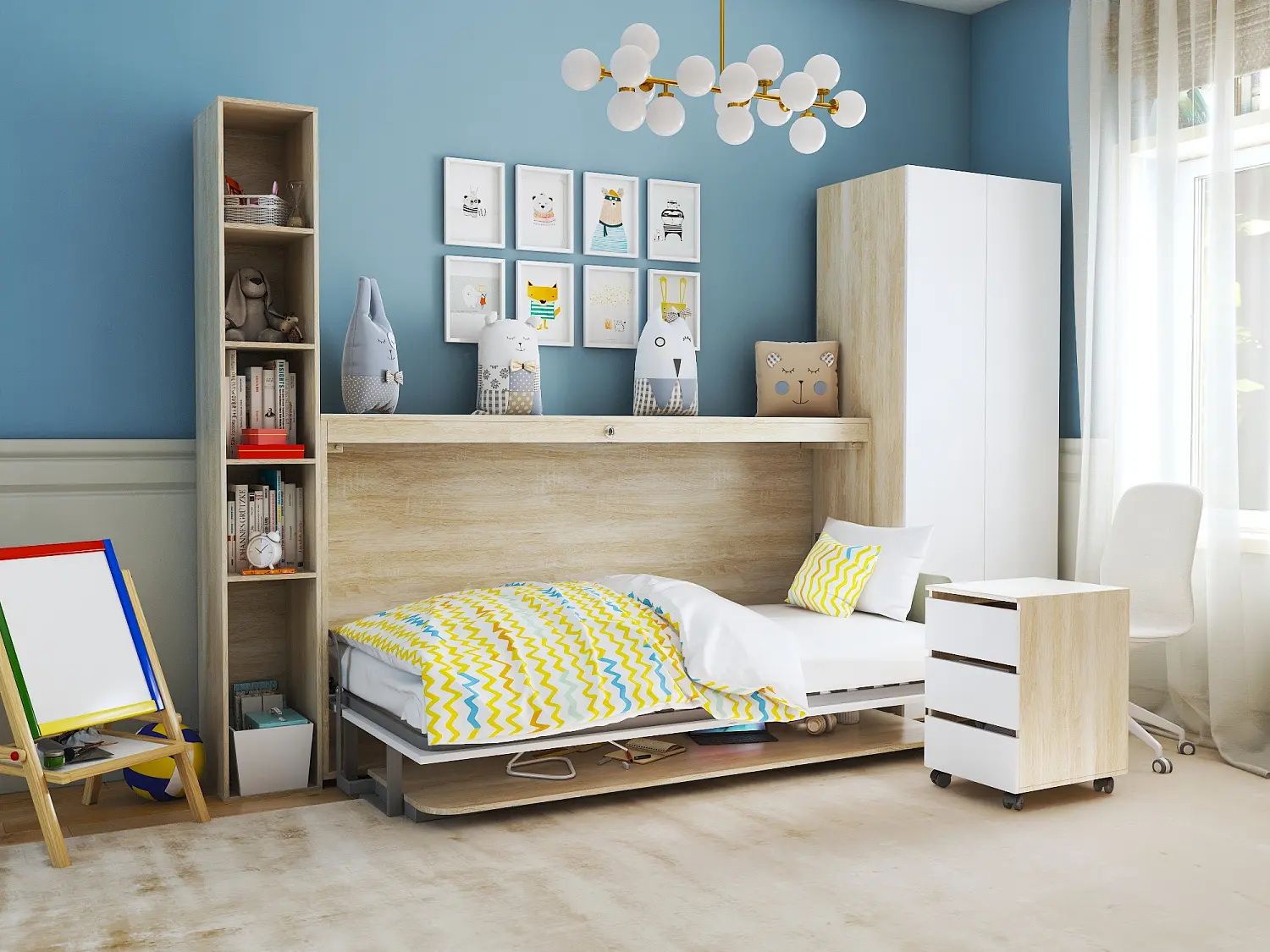 Шкаф распашной 800