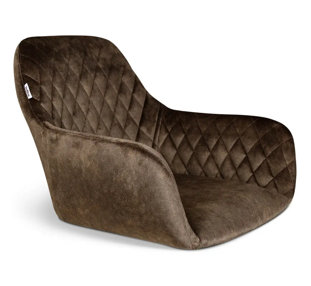 Стул мягкий SHT-ST38/S37 кофейный трюфель / золото (SHF) | Интернет магазин Масса Мебель