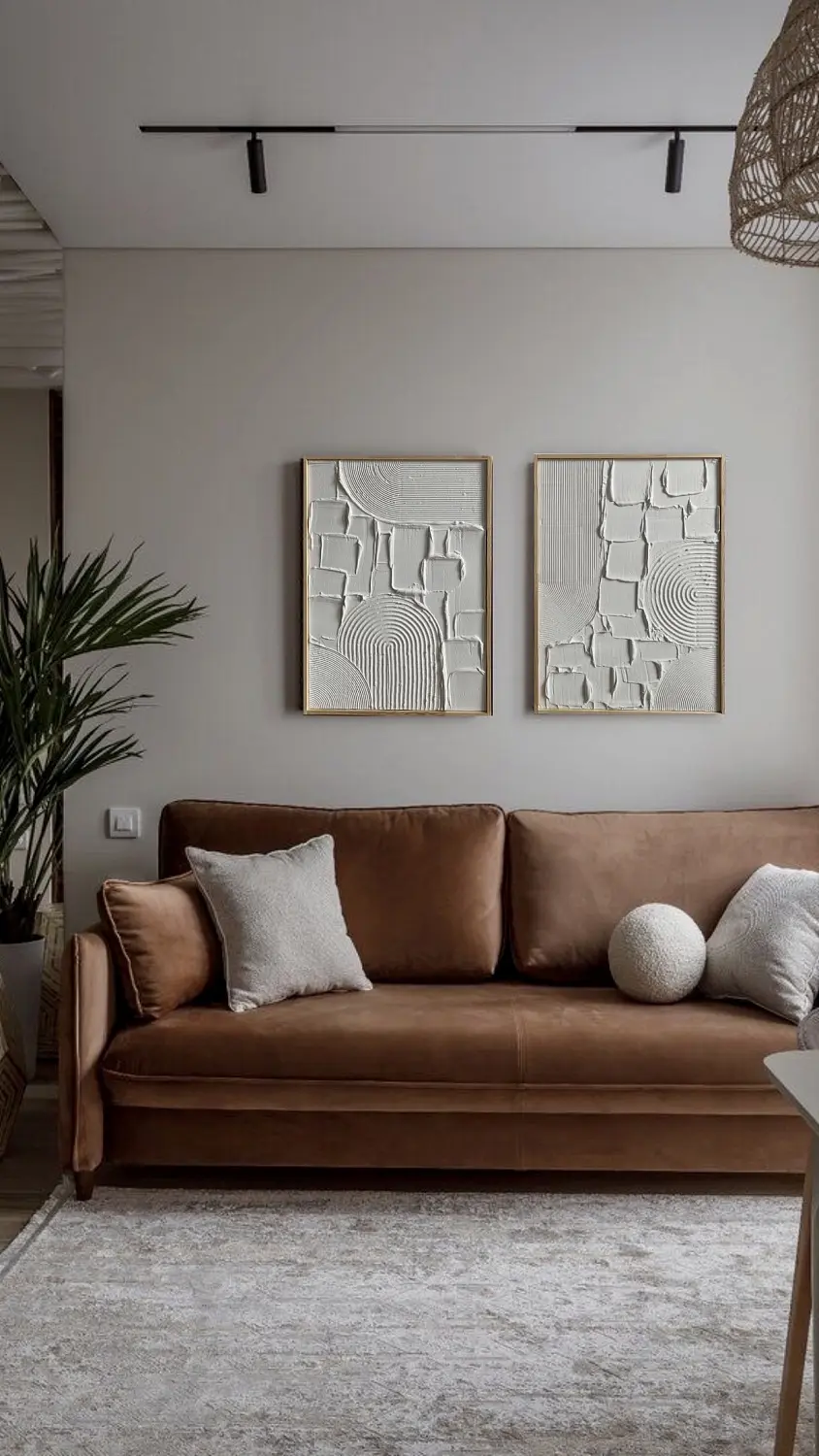 Панно Диптих "Текстурная абстракция" 2 шт. (TM)