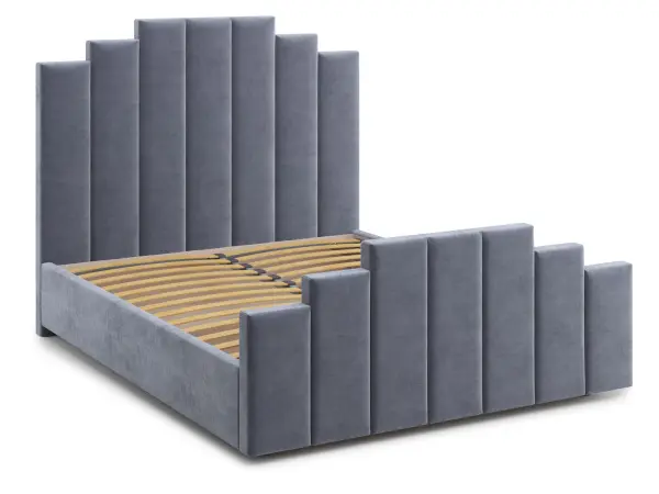 Кровать двуспальная Феррара 160х200 (Серый)