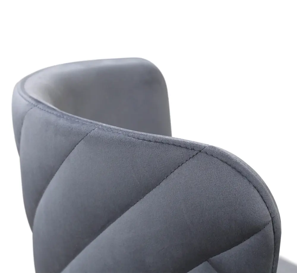 Стул мягкий SHT-ST36-3/S107 нейтральный серый / чёрный муар (SHF) | Интернет магазин Масса Мебель