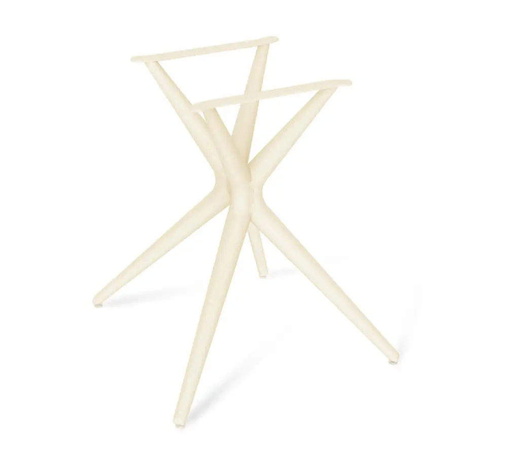 Стол обеденный круглый SHT-TU30/TT32 d-80 МДФ/стекло дымчатый топаз/бежевый пластикл (SHF) | Интернет магазин Масса Мебель