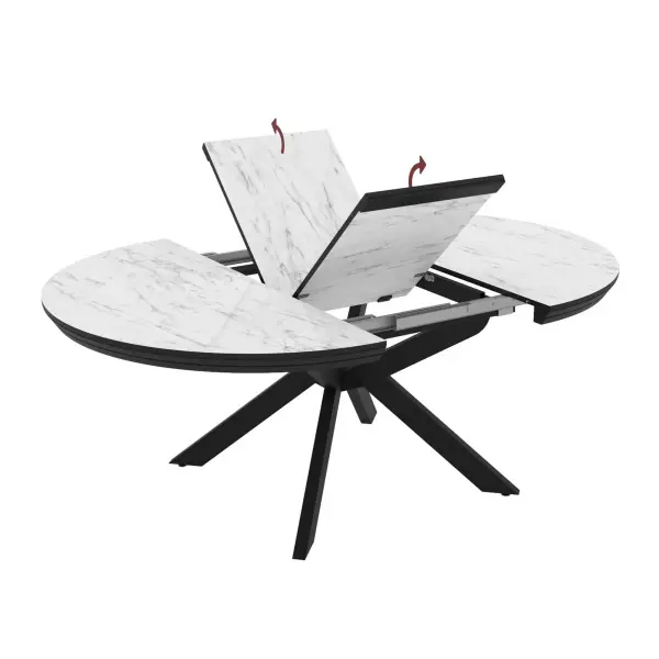 Стол обеденный Верона (Черный)