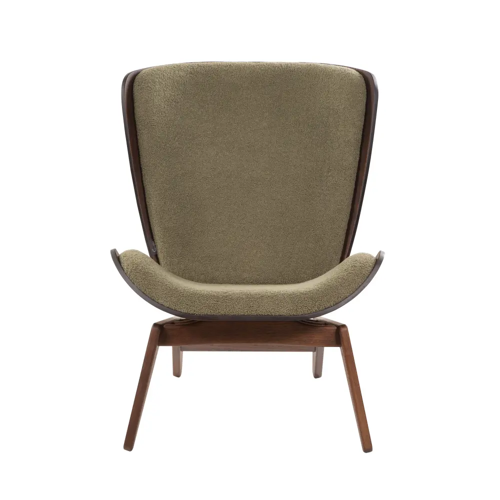 Кресло Элит 2733 Орех американский, зеленый букле (GT) | Интернет магазин Масса Мебель