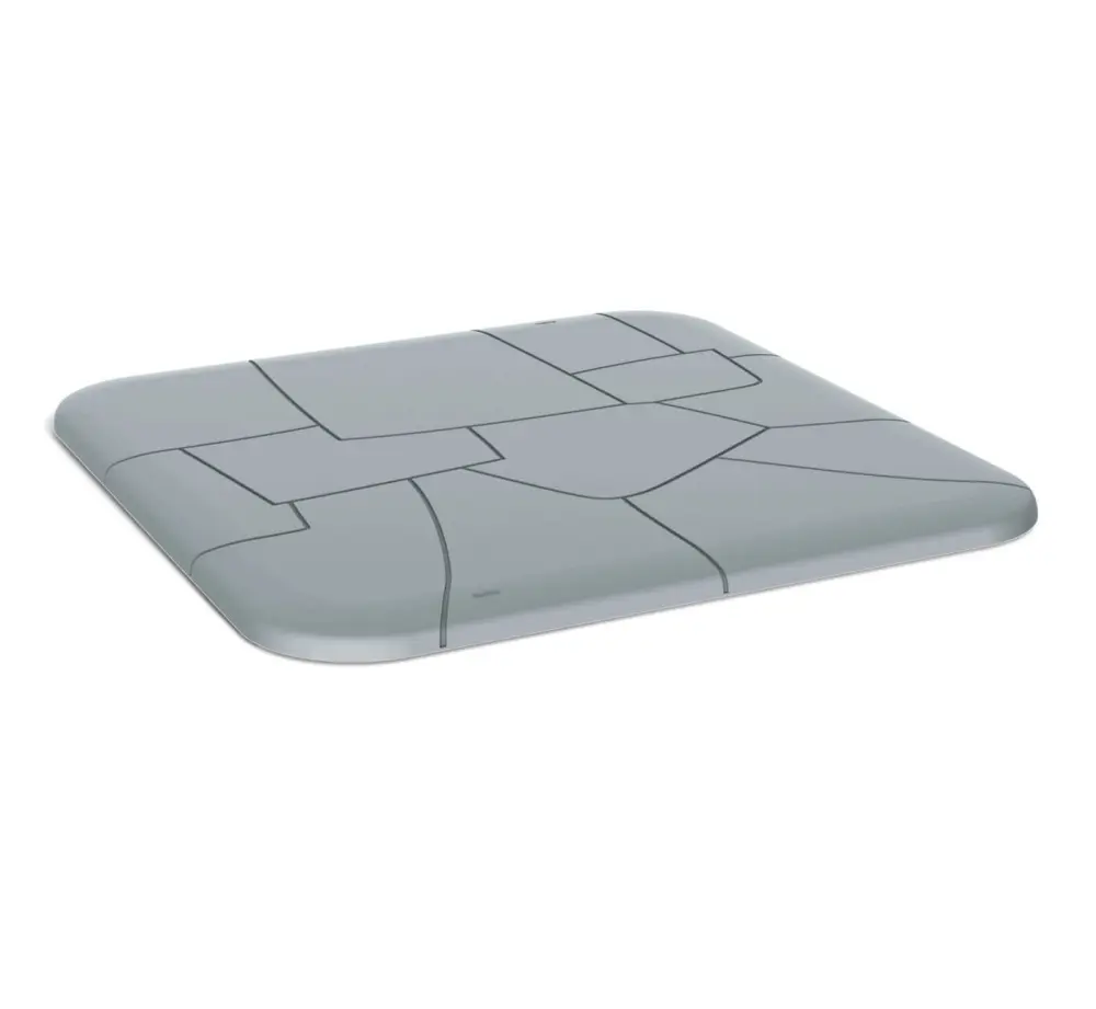 Стол пластиковый квадратный SHT-TU30/TT30 83/83 серый / серый(SHF) | Интернет магазин Масса Мебель