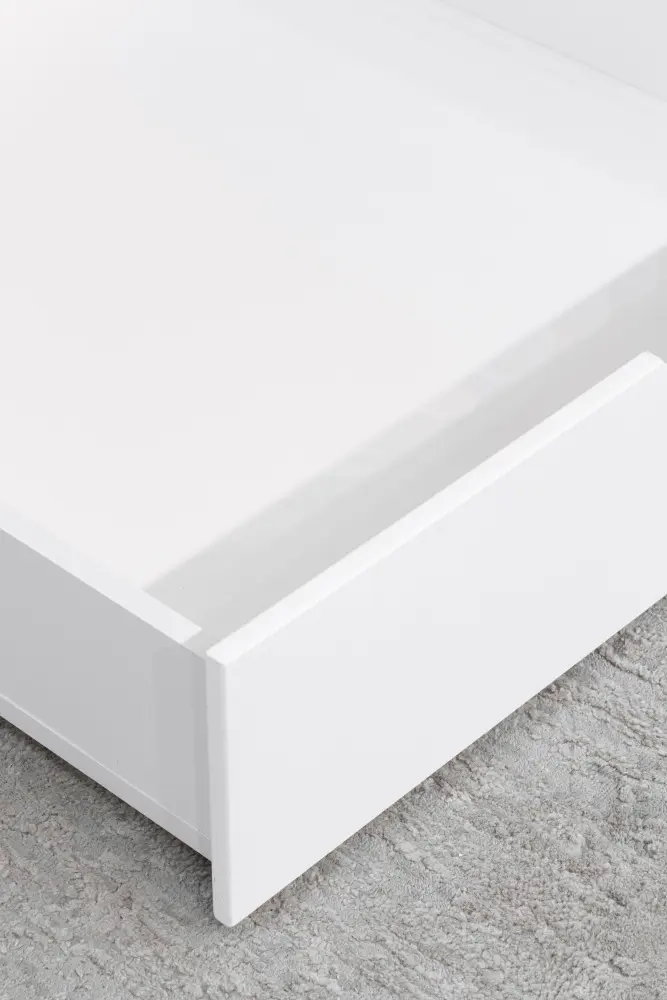 Кровать подростковая Fiora без ящиков, белый (ANT)  | Интернет магазин Масса Мебель