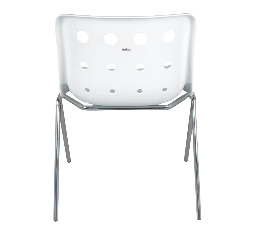 Стул твердый SHT-S179 белый / хром (SHF) снято | Интернет магазин Масса Мебель