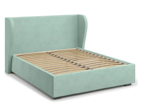 Кровать двуспальная Римини 180х200 (Мятный)