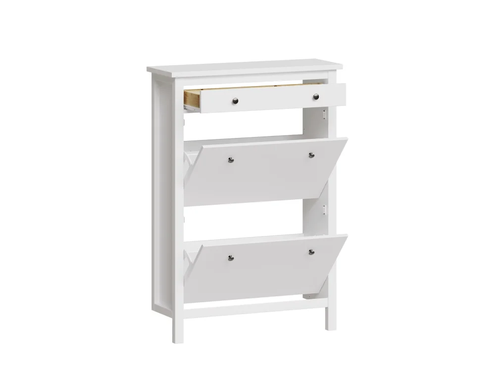 Тумба для обуви Кантри 03 белый (GL) снято | Интернет магазин Масса Мебель