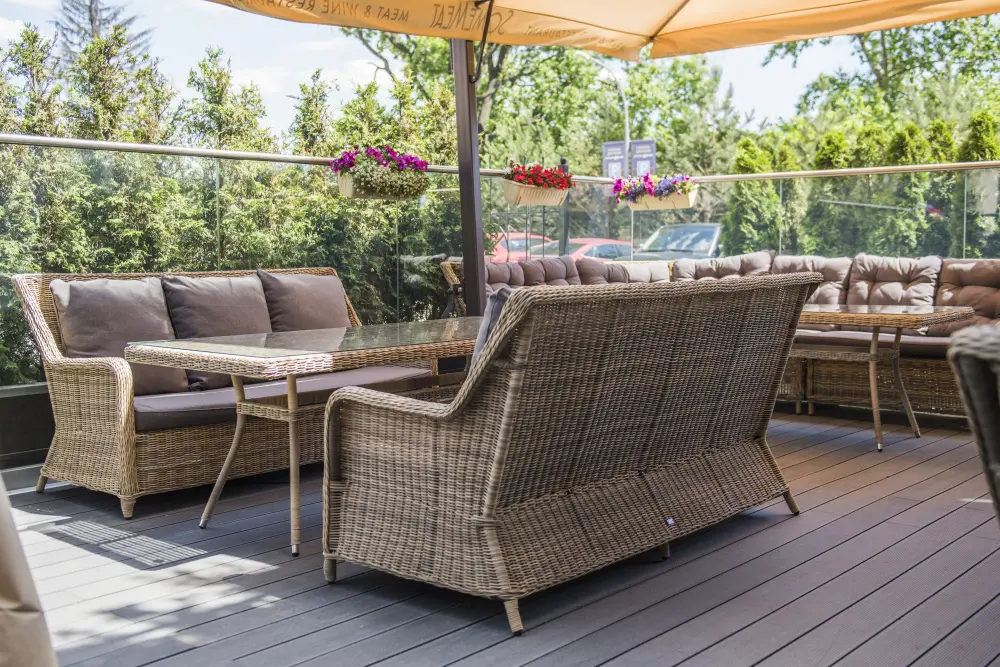 "Кортадо" обеденная группа из искусственного ротанга (sis) | Интернет магазин Масса Мебель