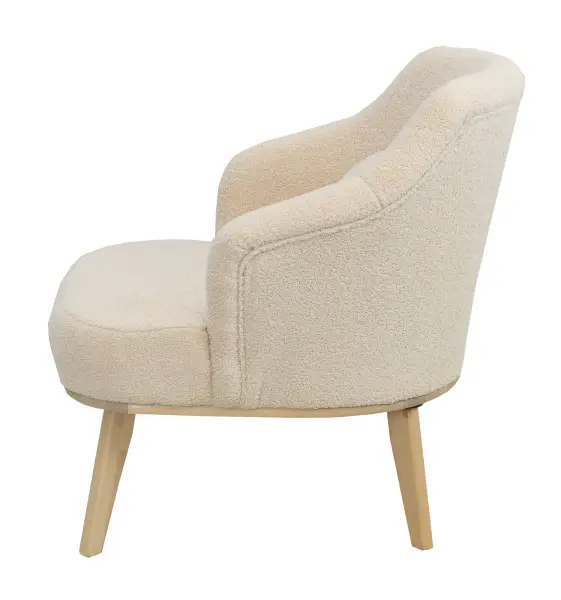 Кресло отдыха Комфорт-5 Низкая спинка (Бежевый) (EL)