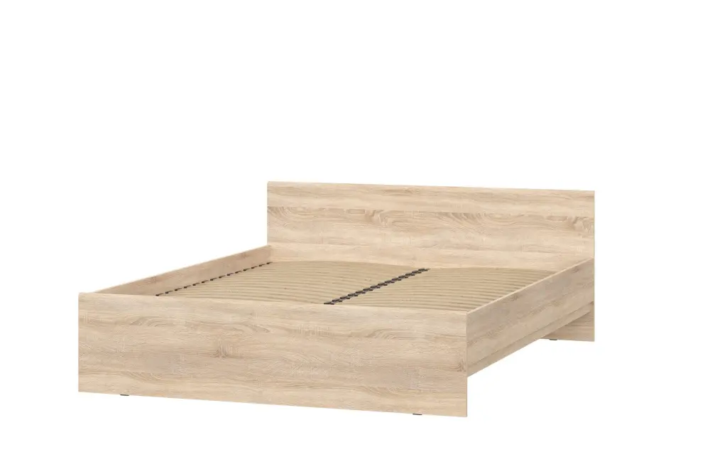 Кровать двухспальная STERN 160х200 дуб сонома (NK) | Интернет магазин Масса Мебель