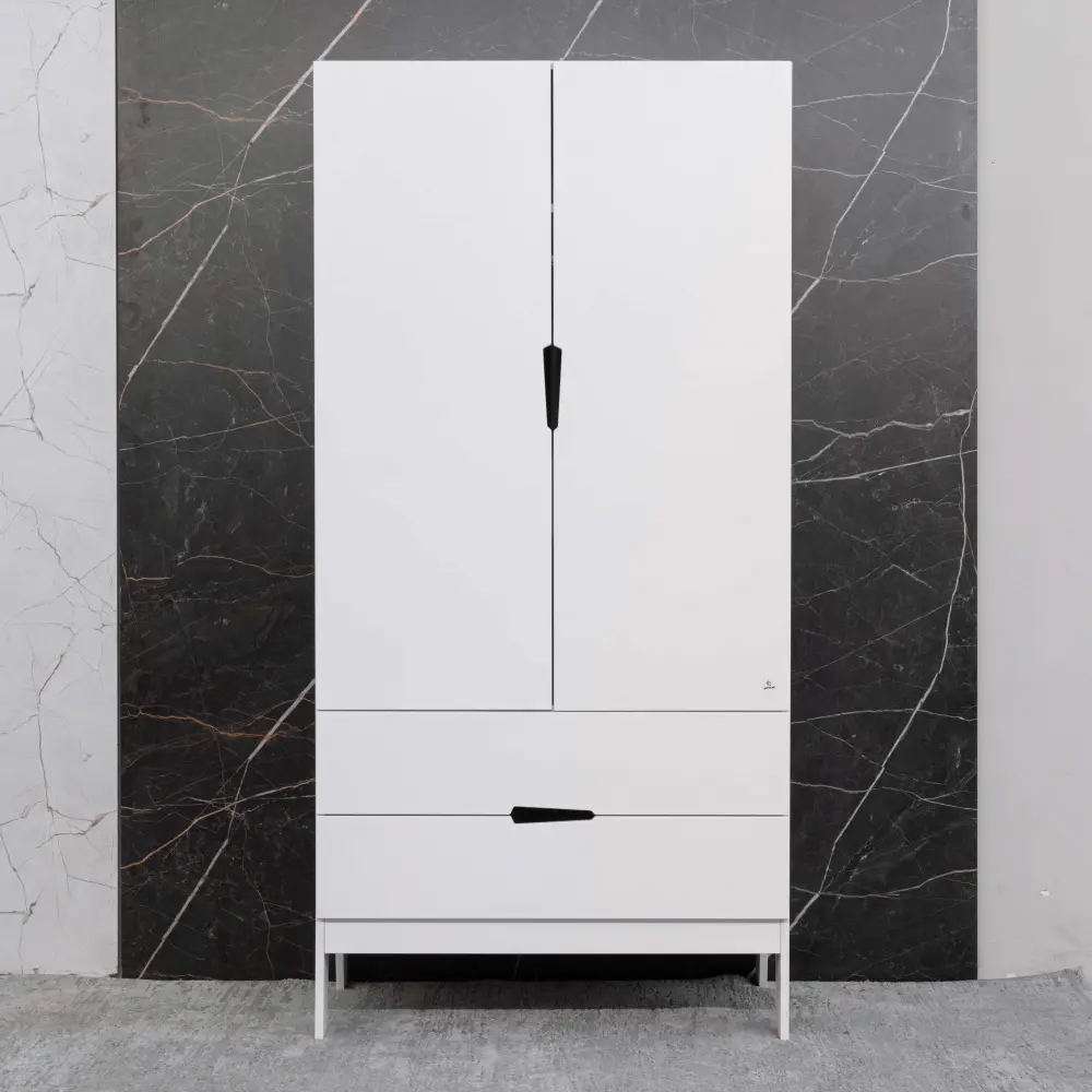 Шкаф распашной Fiora белый (ANT) 