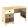 Стол письменный с тумбой Робин Wood клен/мокко/имбирь/беж (POP) (Бежевый) Выставочный образец
