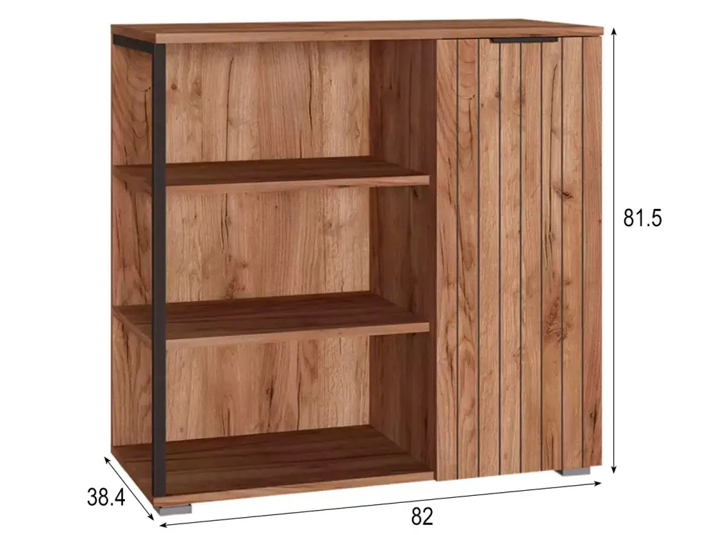 Комод Гранд 16.222 Дуб Крафт табачный (Mob) | Интернет магазин Масса Мебель
