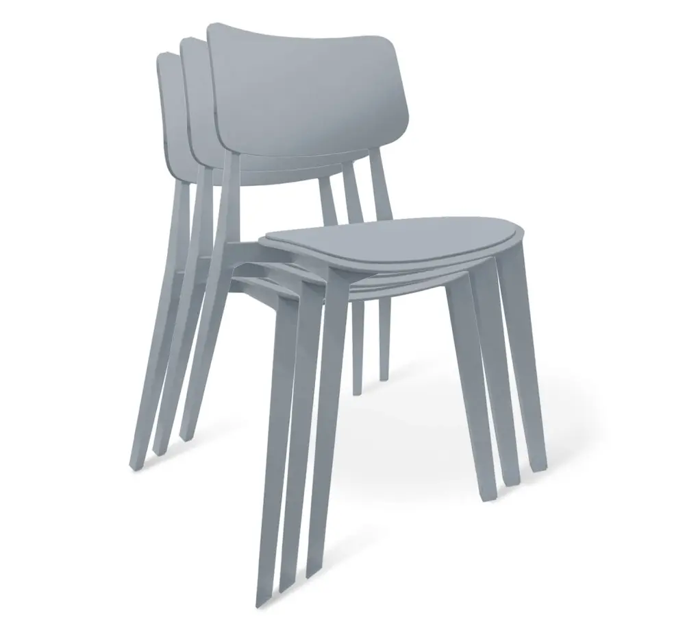 Стул SHT-S110-P серый / серый SHF | Интернет магазин Масса Мебель