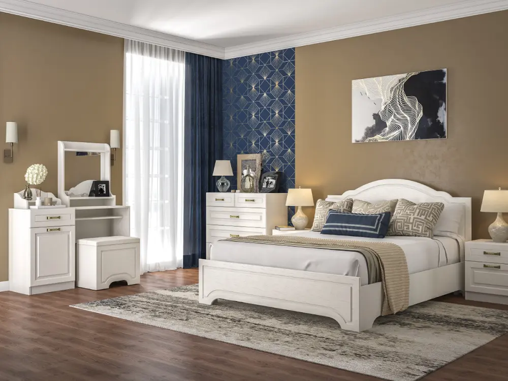 Пуф Ливерпуль 14.02  белый ясень/ваниль (Mob) | Интернет магазин Масса Мебель