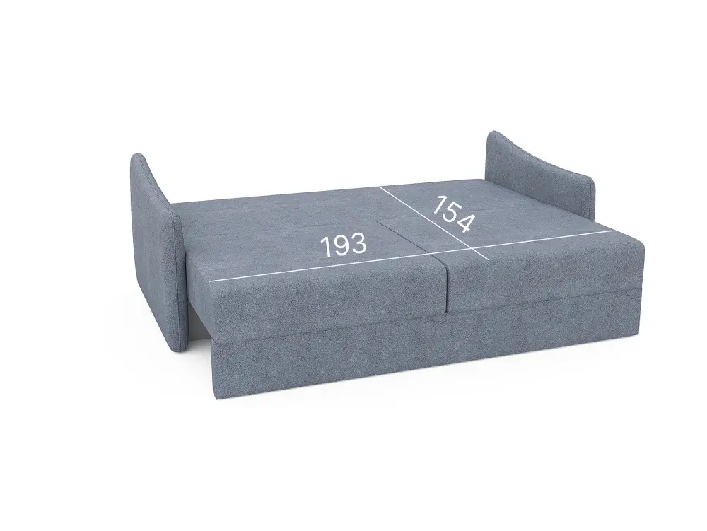Диван-кровать Тироль М-996 серый, Massa