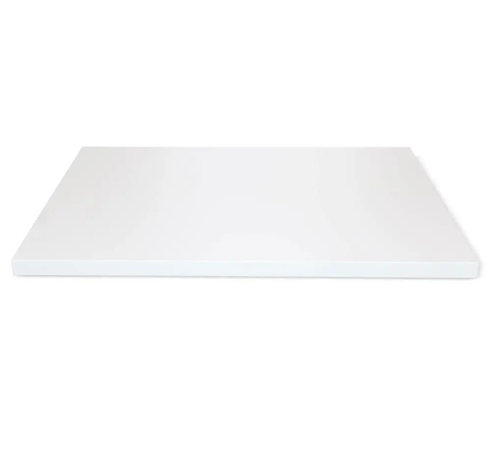 Стол обеденный квадратный SHT-TU10/80/80 ЛДСП черный муар / белый (SHF) | Интернет магазин Масса Мебель