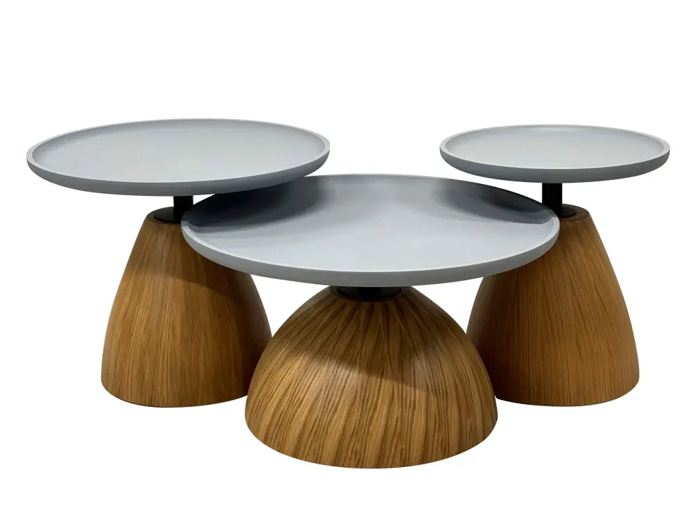 Кофейный столик Larex D70/632 мдф, металл Турция, ВЫСТАВОЧНЫЙ ОБРАЗЕЦ | Интернет магазин Масса Мебель