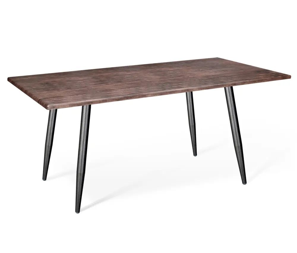 Стол обеденный SHT-TU14/120/80 МДФ черный муар / палисандр (SHF) - интернет магазин Масса Мебель