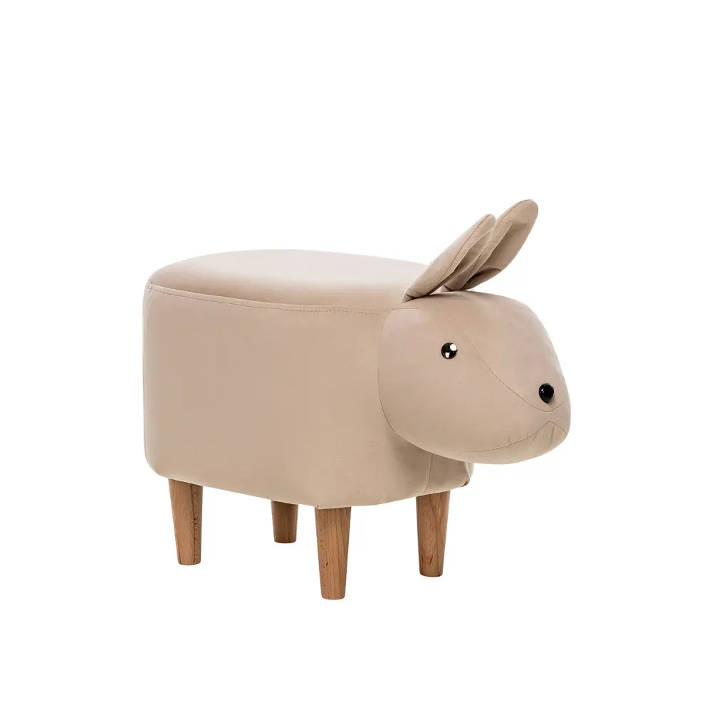 Пуф Rabbit combi (кролик) Велюр V18