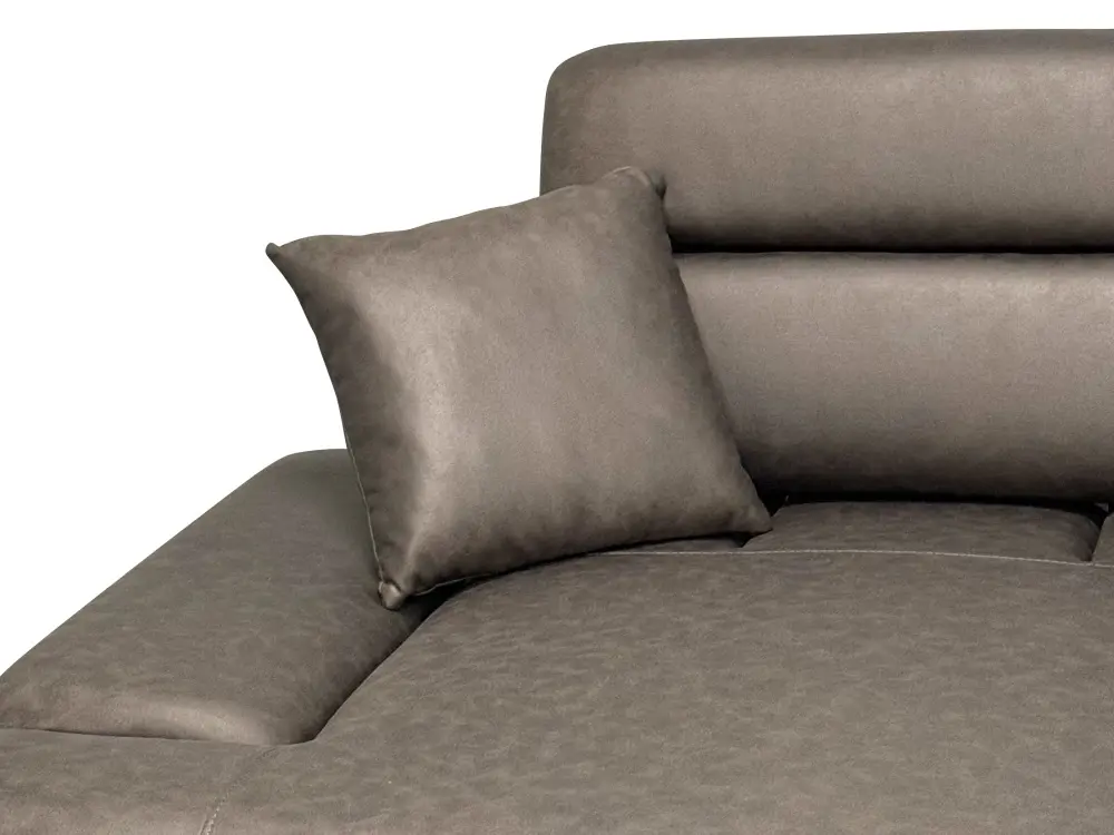 Диван прямой Fly 3 Seather (Турция) (Черный)