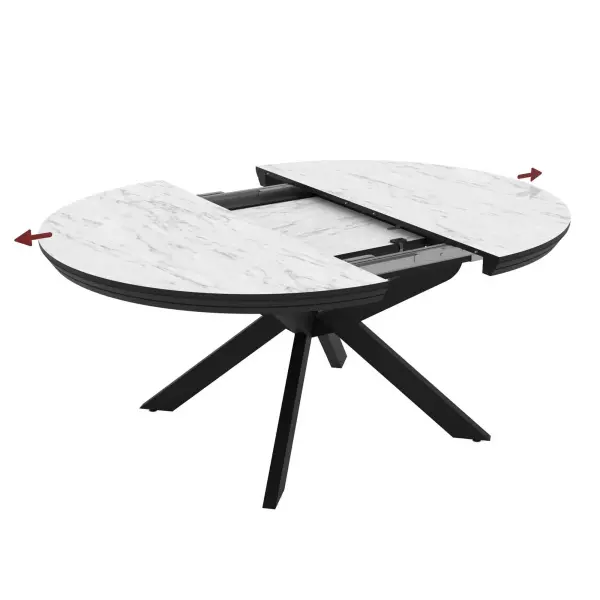 Стол обеденный Верона (Черный)